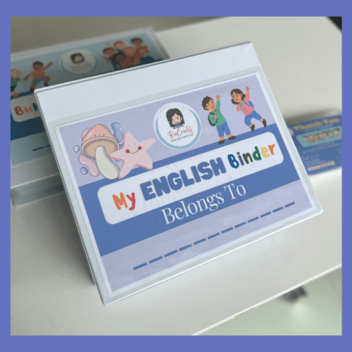 The Ultimate English Learning Kit | Preschool Activities | Age 3 - 6 | 52 Pages Activities with more than 500 labels